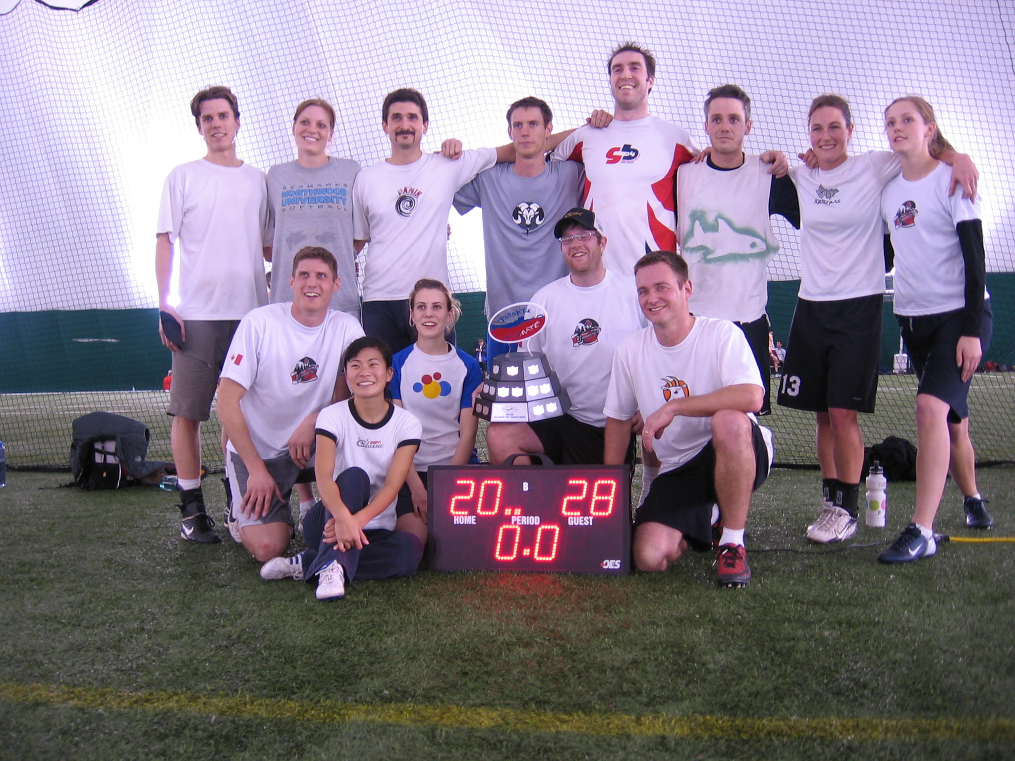 Monday Co-Ed Champs