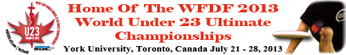 WFDF 2013 World Under 23 Ultimate Championships